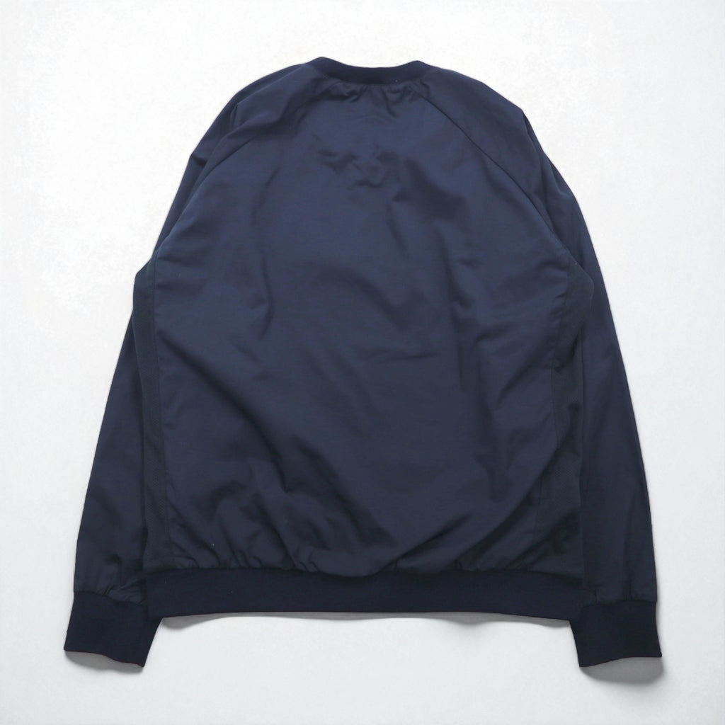 Brooks Brothers Waterproof Pullover Nylon Jacket, Size L, Navy, Side Ribs, St. Andrews Links