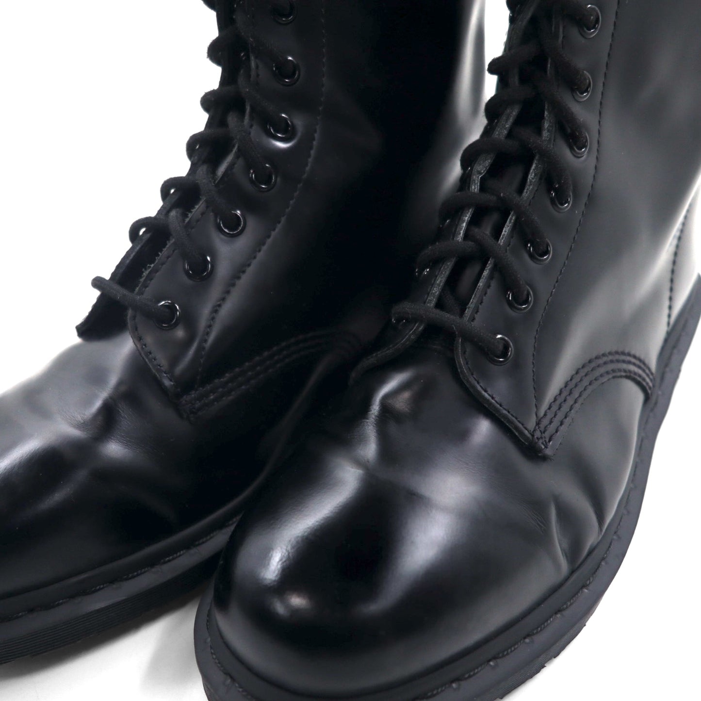 Dr.Martens 8ホールブーツ 1460 MONO 8EYE BOOT ブラックステッチ レースアップブーツ 30cm レザー