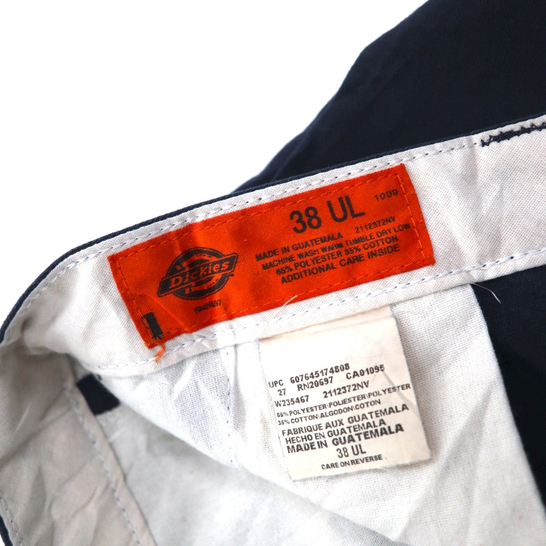 Dickies Cargo Pants Work Pants XL Navy Industrial Cargo Pants 2112372NV Made in Guatemala
