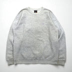 JC PENNEY 90s USA Made Crew Neck Sweatshirt, Size L, Gray, Solid Color, USA Olympic Logo Embroidery