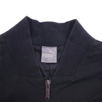 PUMA Woven Jacket Windbreaker L Black Nylon Logo 581075