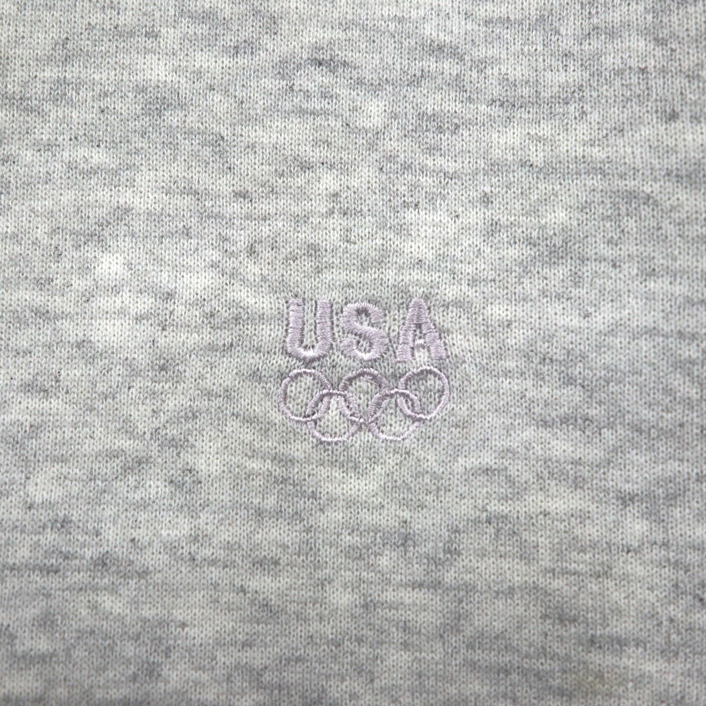 JC PENNEY 90年代 USA製 クルーネック スウェット L グレー 無地 USAオリンピック ワンポイント刺繍