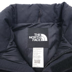 THE NORTH FACE ヌプシ グースダウン ベスト M ブラック ナイロン フード収納 ドローコード