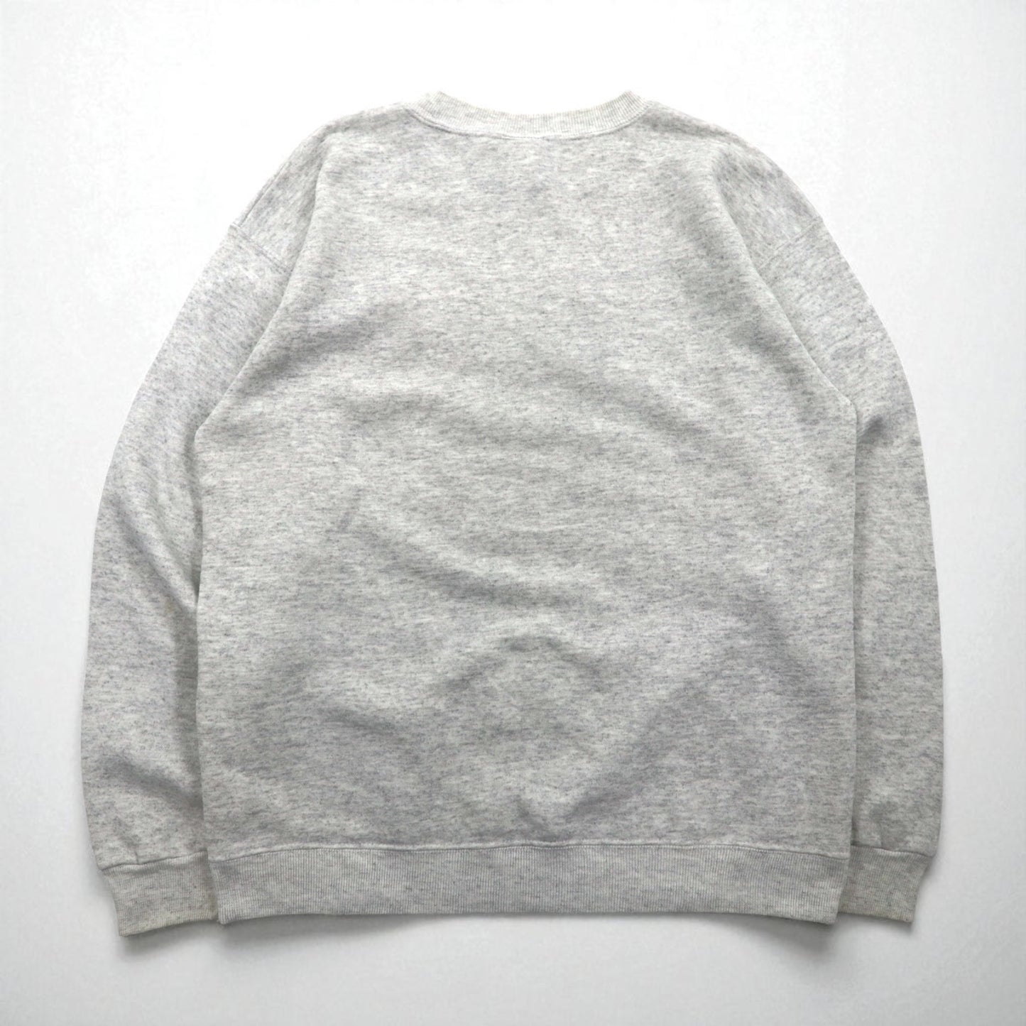 JC PENNEY 90年代 USA製 クルーネック スウェット L グレー 無地 USAオリンピック ワンポイント刺繍