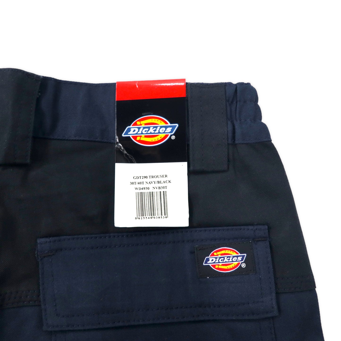 Dickies EUROPE Double Knee Work PANTS CARGO PANTS 30T Navy Cotton