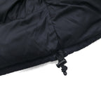 THE NORTH FACE ヌプシ グースダウン ベスト M ブラック ナイロン フード収納 ドローコード