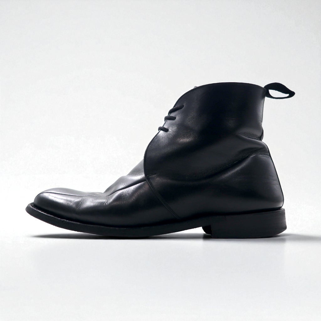 Paul Smith Chukka Boots, Size 26cm, Black Leather, 663221
