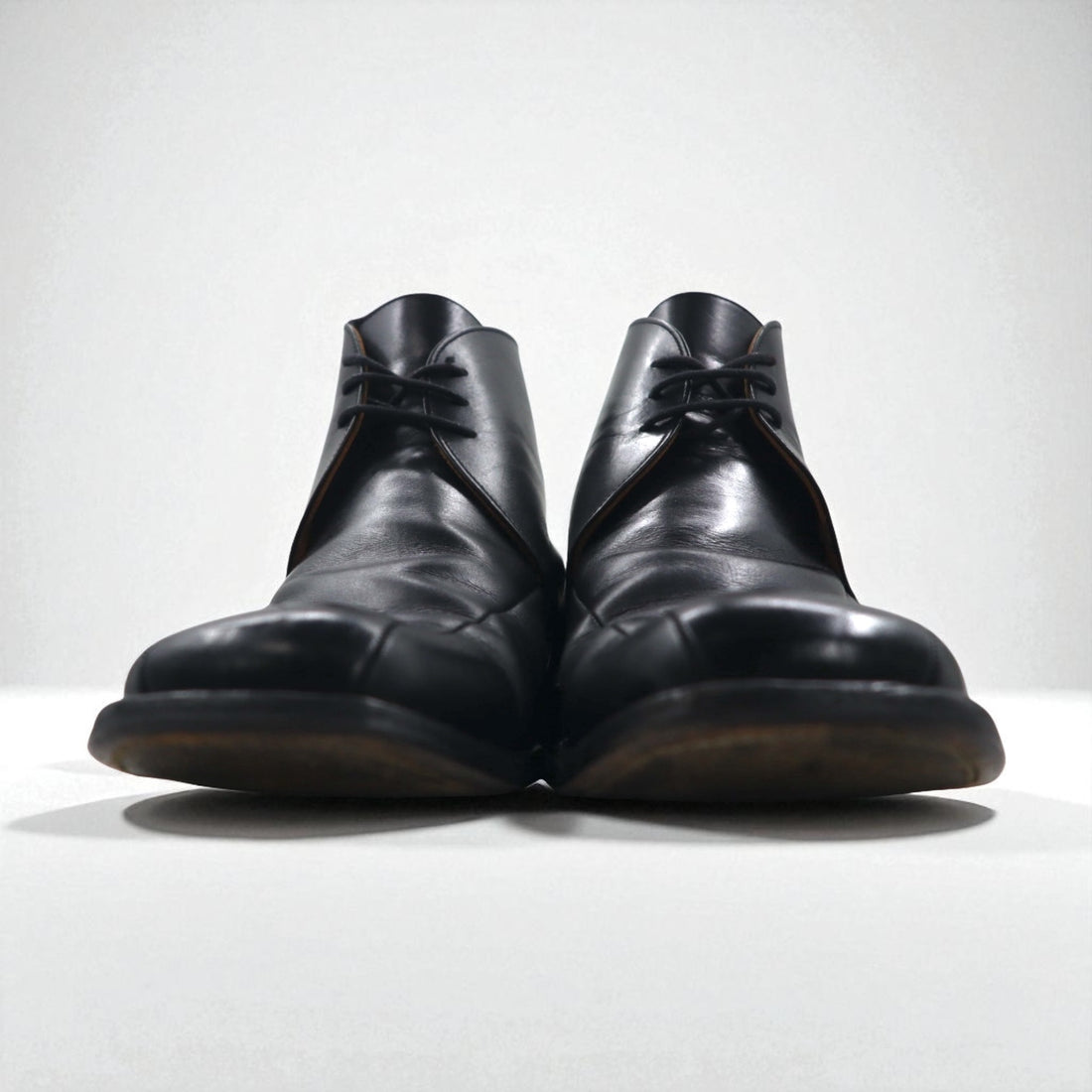 Paul Smith Chukka Boots, Size 26cm, Black Leather, 663221