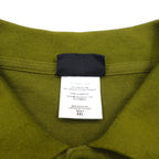 Patagonia Organic Cotton Polo Shirt 2XL Khaki Pique Single Point Logo Embroidery 52822