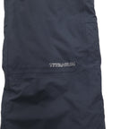 Columbia TITANIUM スノービブパンツ サロペット 防水 オーバーオール L グレー 中綿 スキー スノーボード ウェア EM8025