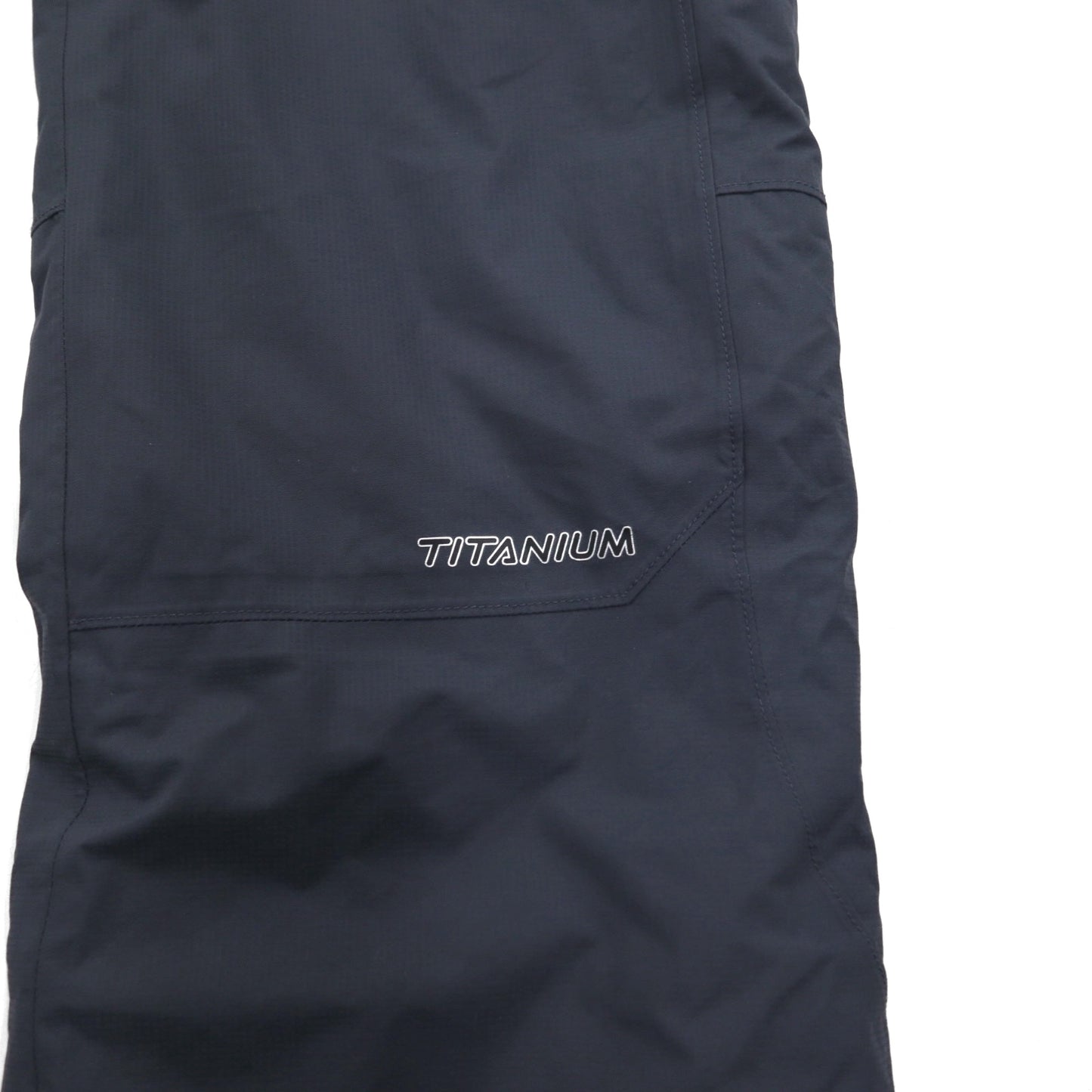 Columbia TITANIUM スノービブパンツ サロペット 防水 オーバーオール L グレー 中綿 スキー スノーボード ウェア EM8025