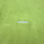 Patagonia Organic Cotton Polo Shirt 2XL Khaki Pique Single Point Logo Embroidery 52822