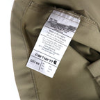 carhartt 半袖 ワークシャツ 2XL ベージュ ポリエステル コットン ビッグサイズ Twill S/S Work Shirt S223 KHI