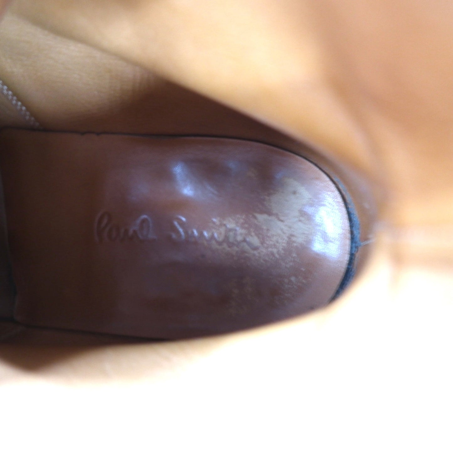 Paul Smith チャッカブーツ 26cm ブラック レザー 663221