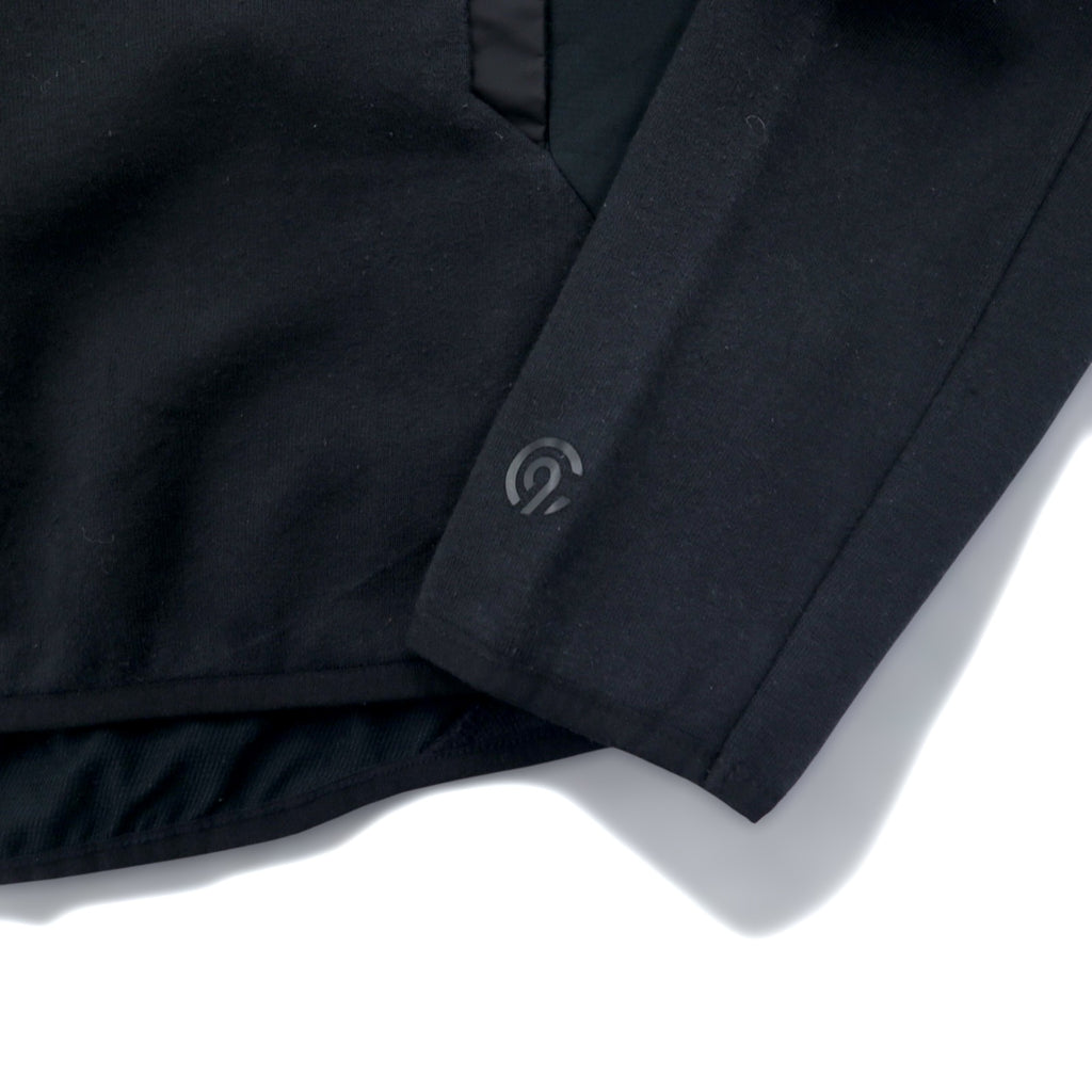 C9 by Champion Full Zip Hoodie L Black Cotton Polyester
