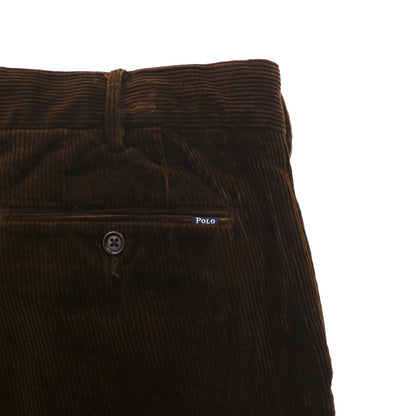 Polo Ralph Lauren コーデュロイ チノパンツ スラックス 2XL ブラウン CLASSIC FIT ダブルカフス