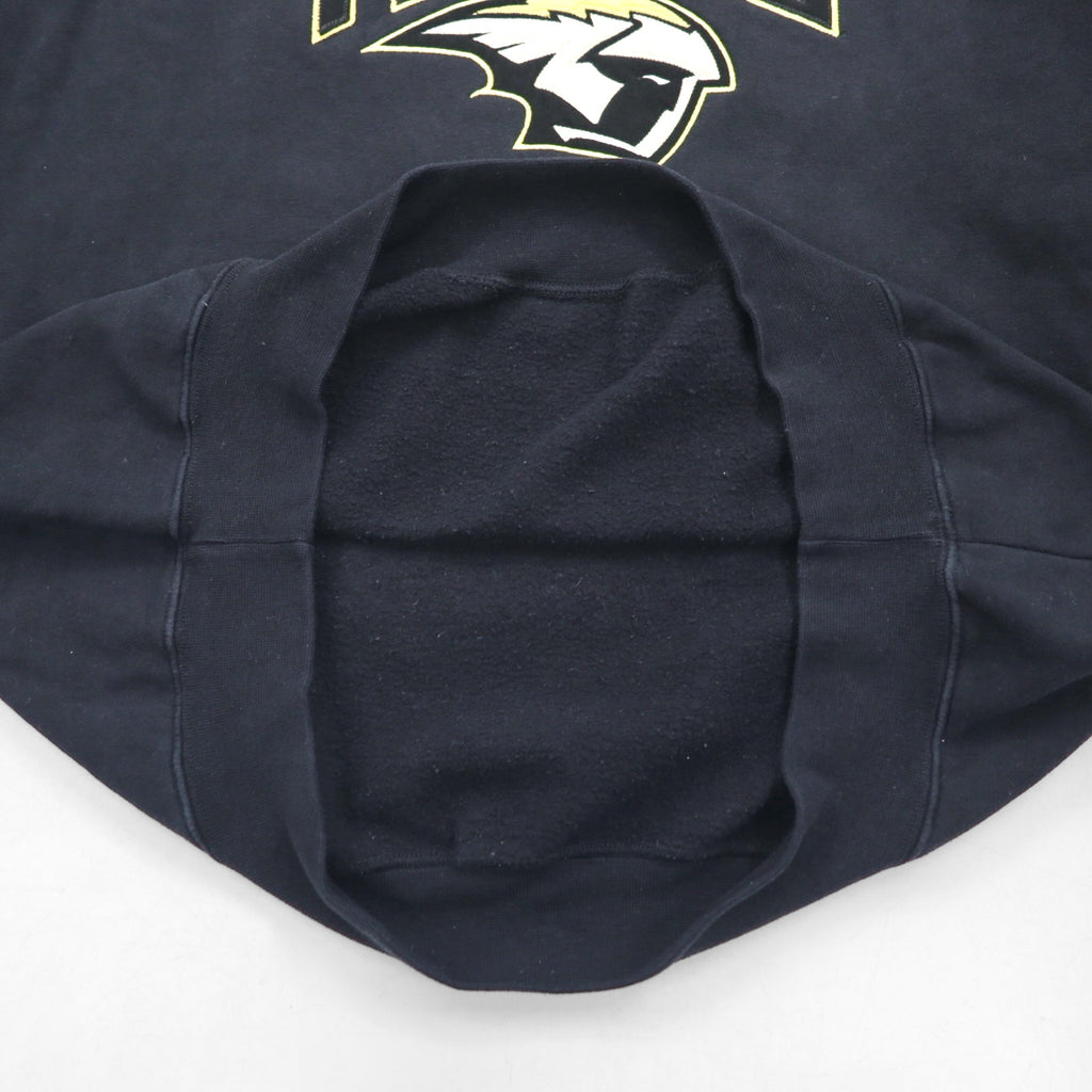 JANSPORT 前V カレッジ スウェット トレーナー L ブラック UW OSHKOSH TITANS エルサルバドル製