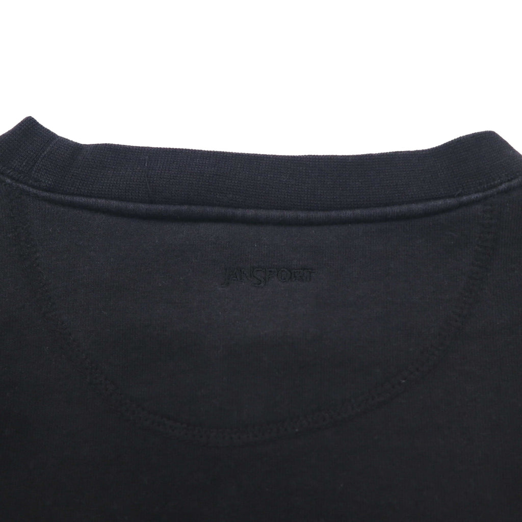 JANSPORT 前V カレッジ スウェット トレーナー L ブラック UW OSHKOSH TITANS エルサルバドル製