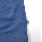 Island Shores Silk Short Sleeve Open Collar Shirt, Open Neck Aloha Shirt, 2XL, Blue, Box Silhouette, Washable