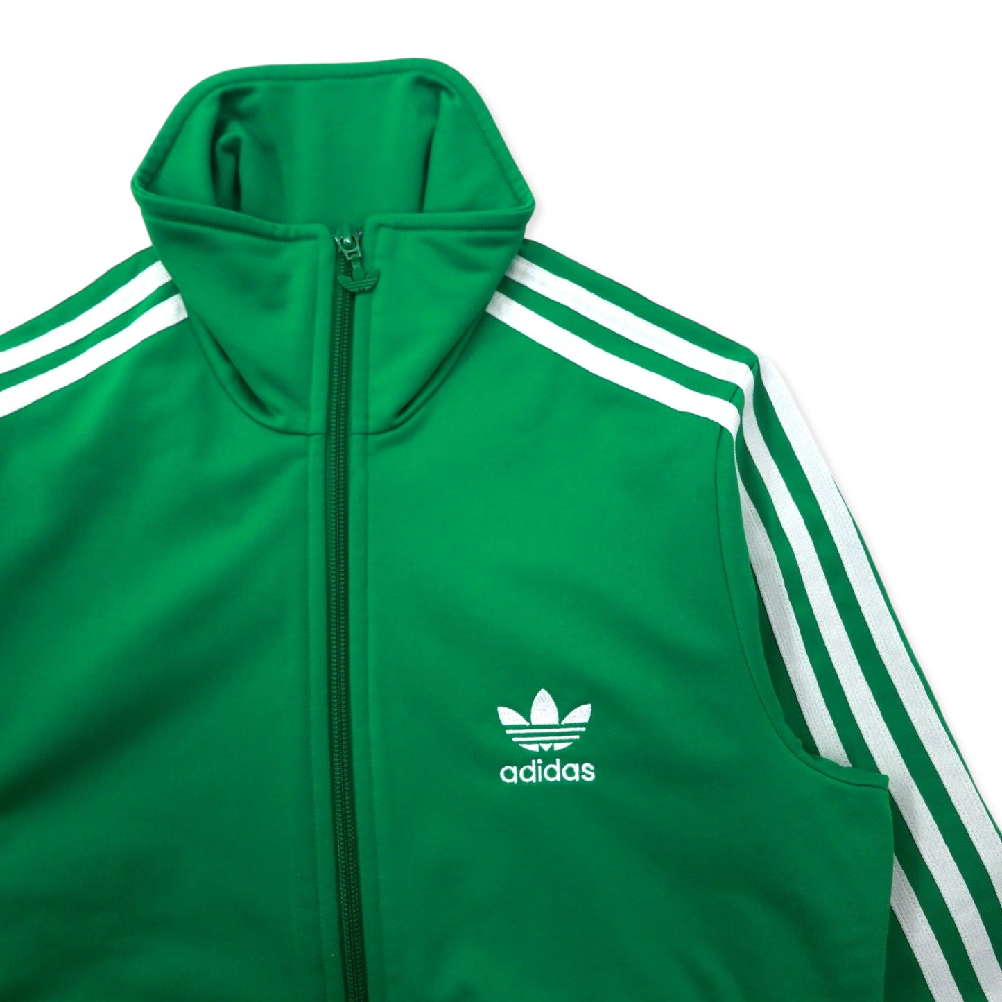 adidas originals ファイヤーバード トラックジャケット ジャージ M グリーン ポリエステル 3ストライプス トレフォイルロゴ バックプリント