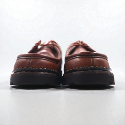 Paraboot ミカエル MICHAEL チロリアンシューズ 26.5cm レザー モカシン Marche II ラバーソール 7153 14 フランス製