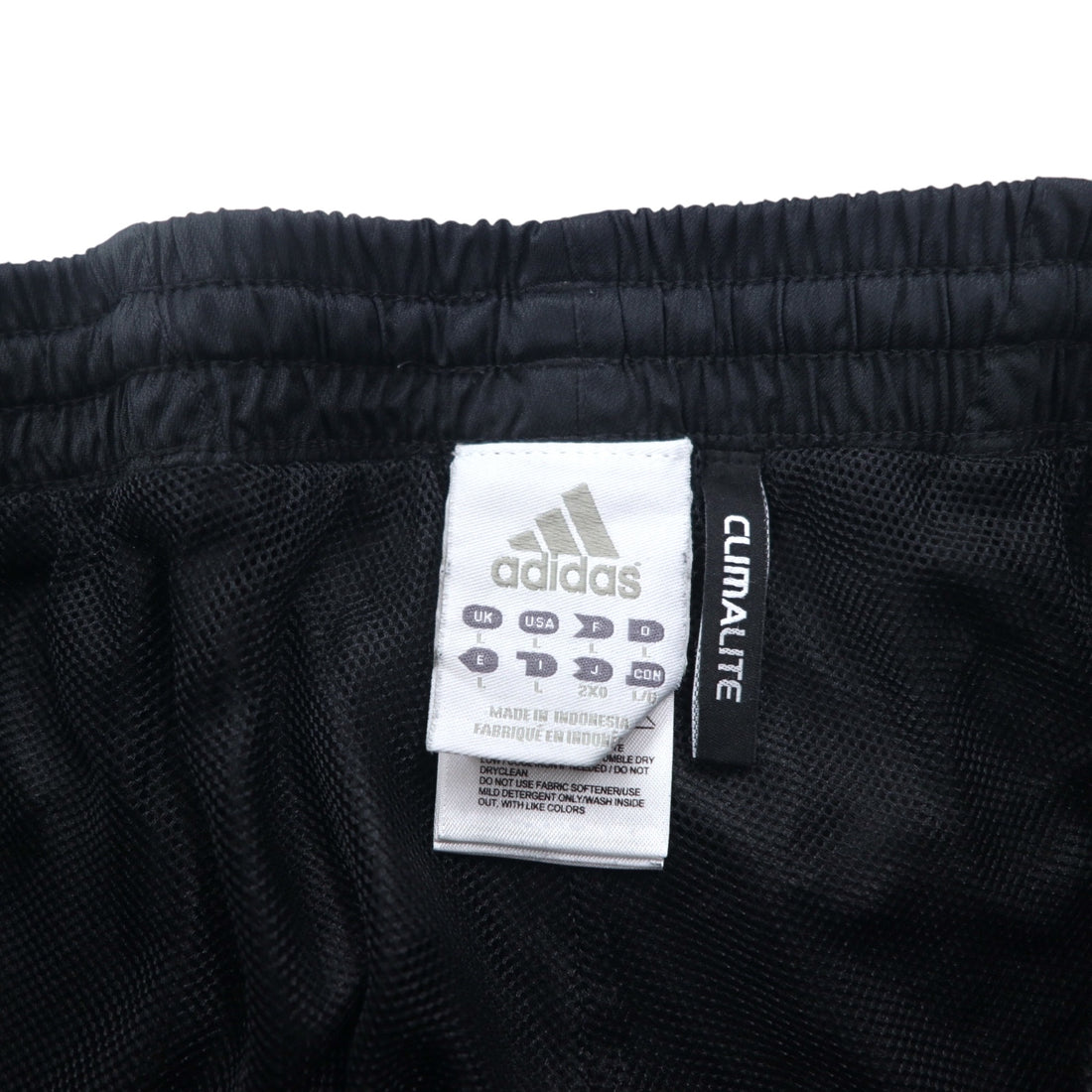 adidas 3ストライプ ウーブン トラックパンツ ジャージ XL ブラック CLIMALITE クライマライト