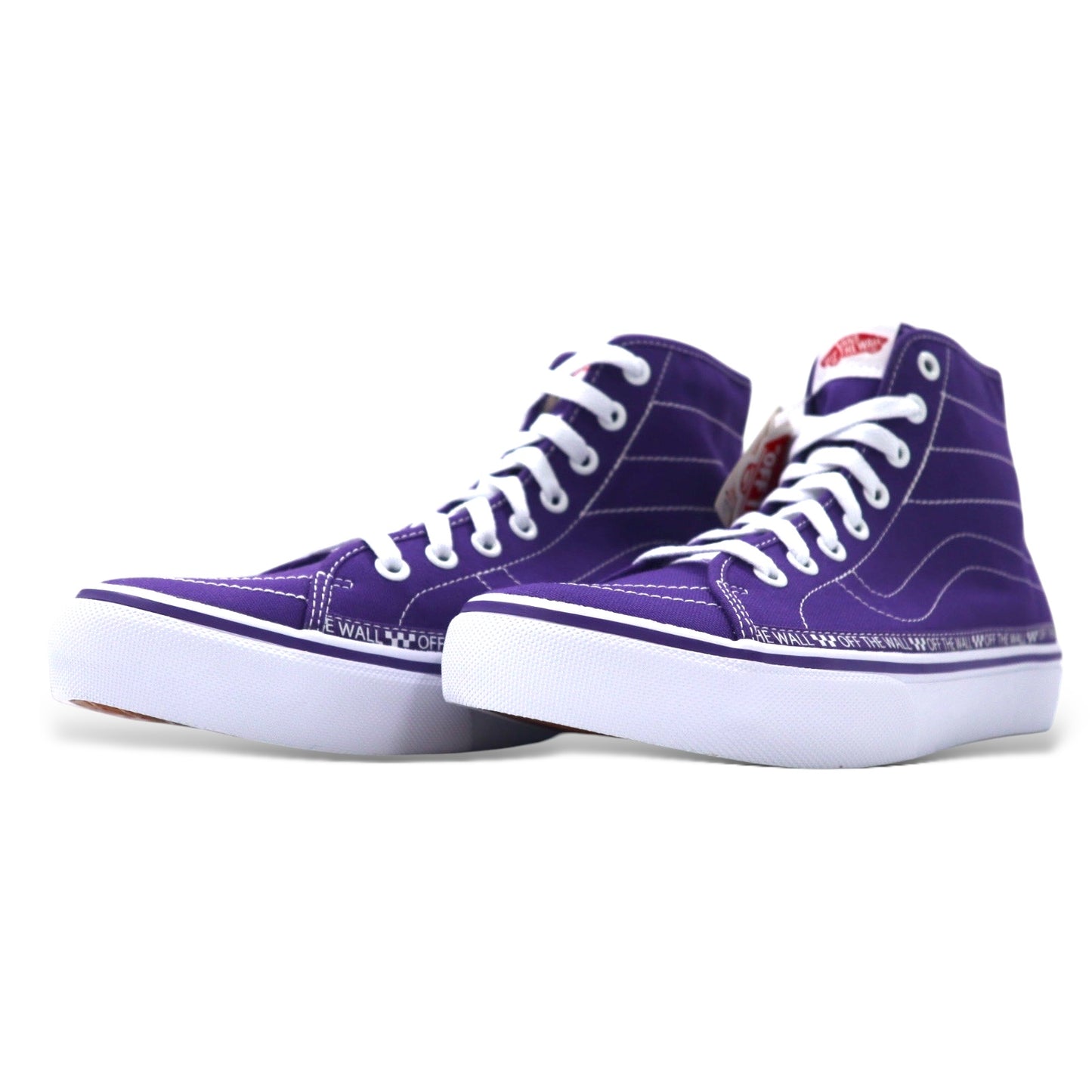 VANS スケートハイ スニーカー 28cm パープル キャンバス SK8-HI DECON DX 617469-0003 未使用品