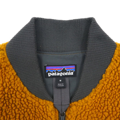 Patagonia レトロＸ 廃番 ボマージャケット Retro-X Bomber Jacket ボア フリースジャケット M マスタードブラウン 22830