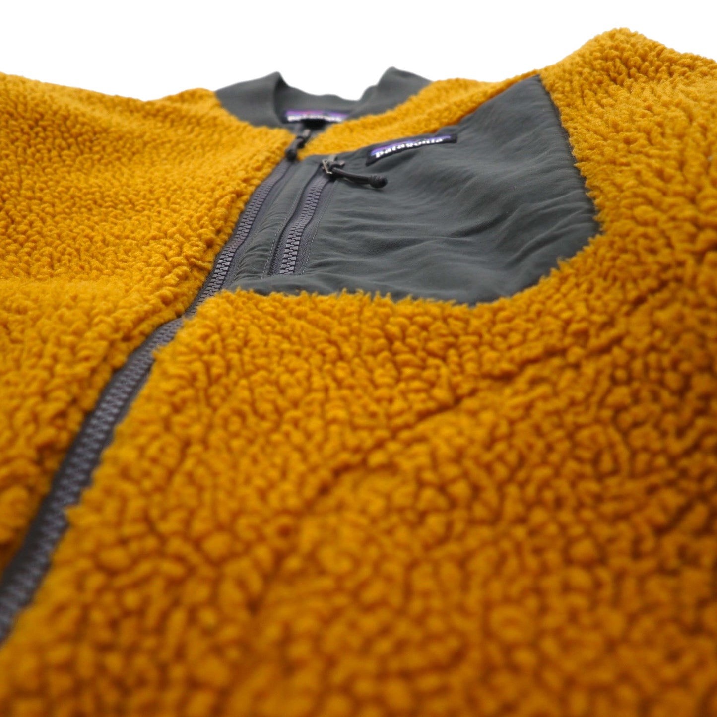 Patagonia レトロＸ 廃番 ボマージャケット Retro-X Bomber Jacket ボア フリースジャケット M マスタードブラウン 22830