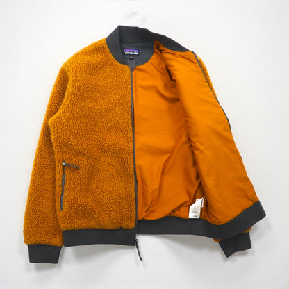 Patagonia レトロＸ 廃番 ボマージャケット Retro-X Bomber Jacket ボア フリースジャケット M マスタードブラウン 22830