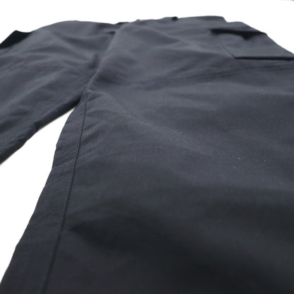 RUSSELL ATHLETIC ユーティリティー カーゴパンツ L ブラック 防水 Teflon ワイド サスペンダーボタン