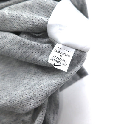 NIKE ドライフィット パーカー ロングスリーブTシャツ M グレー L/S Hooded Training Top AO7579-012