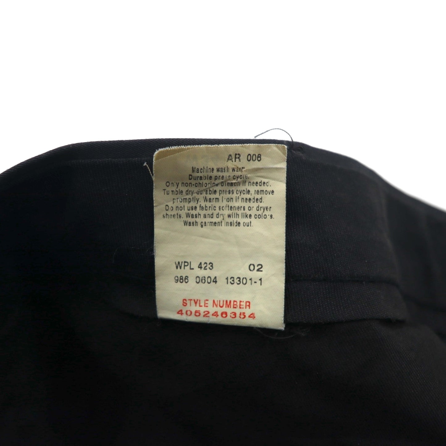 DOCKERS (Levi's) 2000s Wide Leg Slacks, Size L, Gray, Polyester