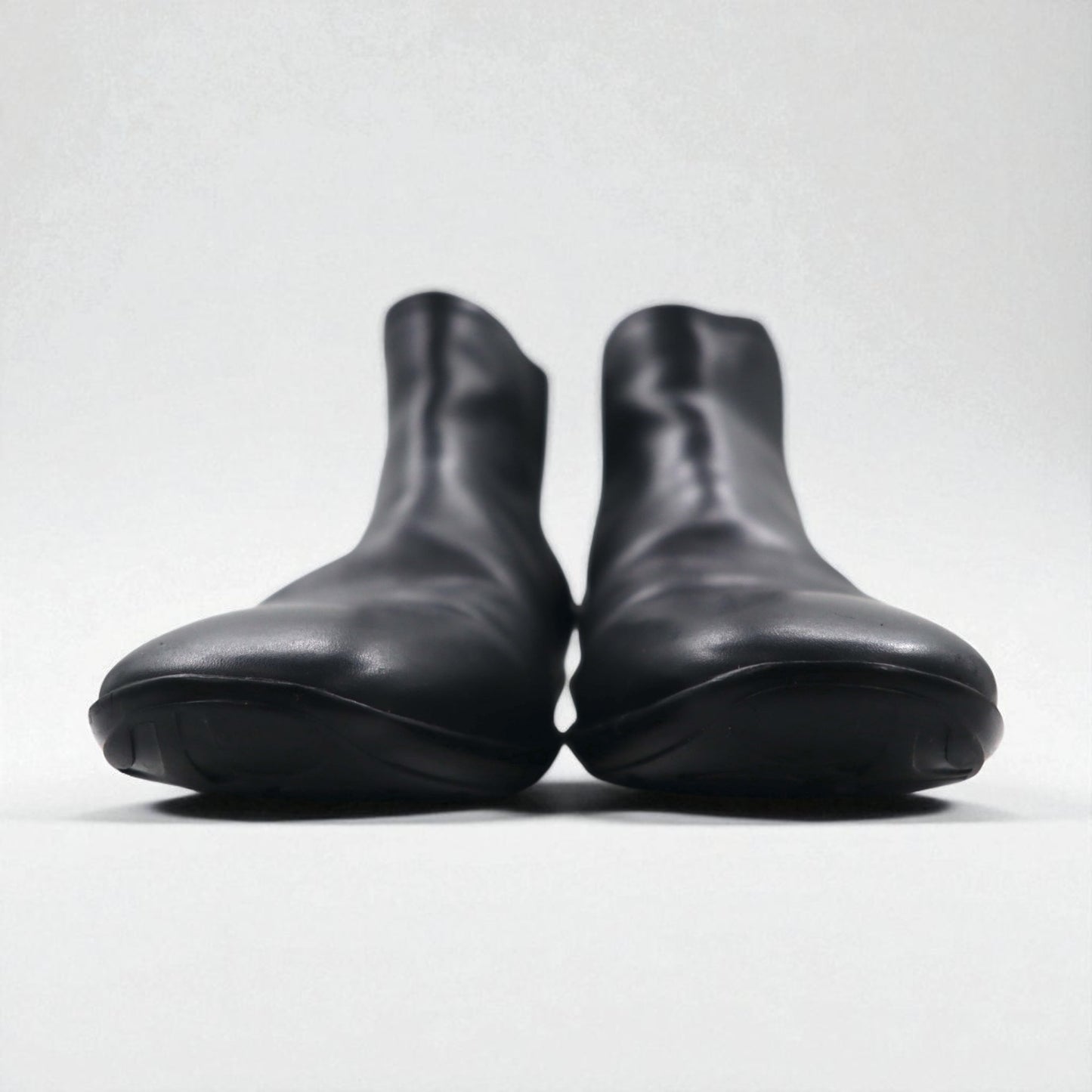 Salvatore Ferragamo サイドゴアブーツ チェルシーブーツ 27cm ブラック レザー VF 20202 D17 イタリア製