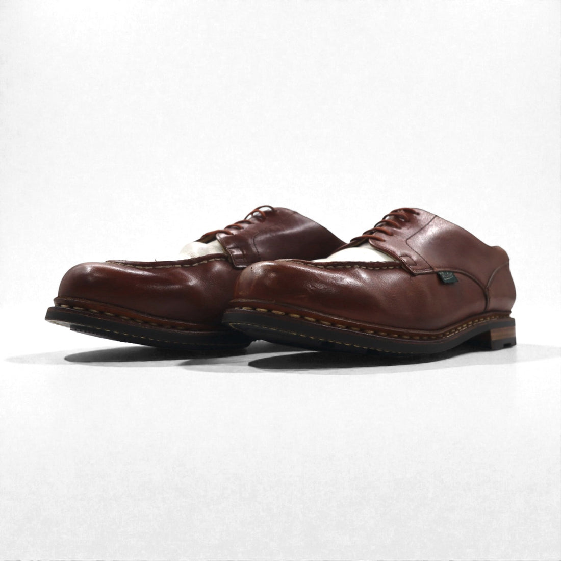 Paraboot シャンボード CHAMBORD Uチップ コンビ モカシンシューズ 26.5cm Vibramソール UNITED ARROWS 別注 12979 10 フランス製