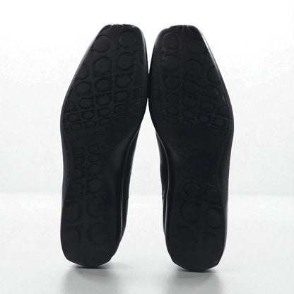 Salvatore Ferragamo サイドゴアブーツ チェルシーブーツ 27cm ブラック レザー VF 20202 D17 イタリア製