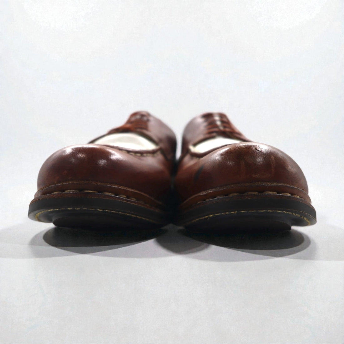 Paraboot シャンボード CHAMBORD Uチップ コンビ モカシンシューズ 26.5cm Vibramソール UNITED ARROWS 別注 12979 10 フランス製
