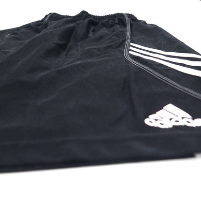 adidas 3ストライプ ショートパンツ ハーフパンツ M ブラック ポリエステル バスケットボール ゲームパンツ