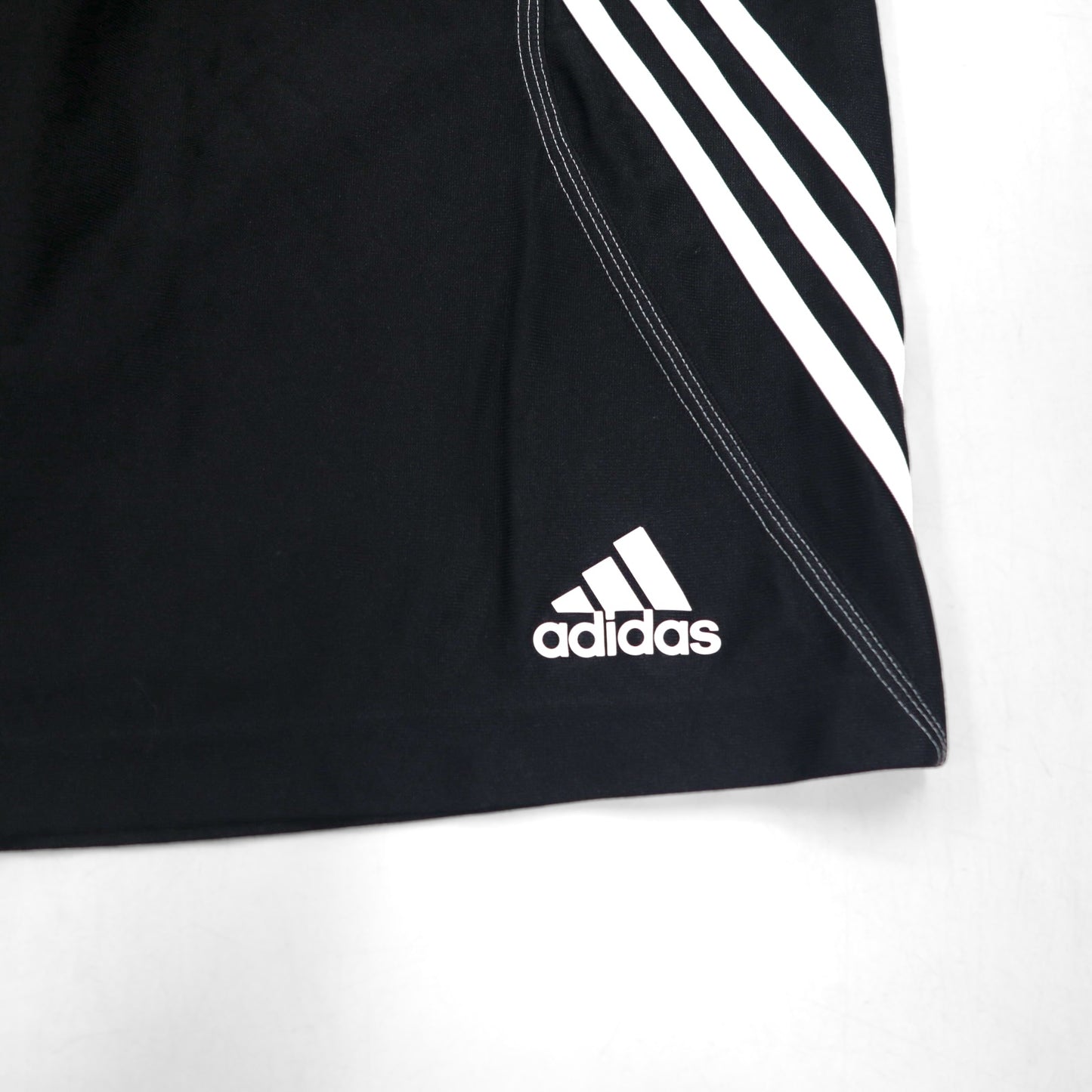 adidas 3ストライプ ショートパンツ ハーフパンツ M ブラック ポリエステル バスケットボール ゲームパンツ