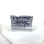 90s USA Made THE PERFECT SHIRT COMPANY Front V Print Sweatshirt, Size 2XL, White, Fleece-Lined, KEEFE'S GOLF CLUBS