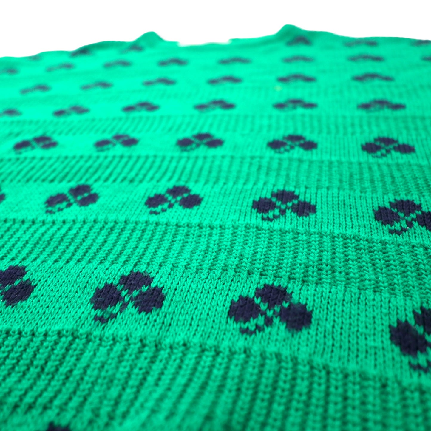 Quill's Woolen Market 70s Ireland MADE Lolgage Knit Sweater XL 
