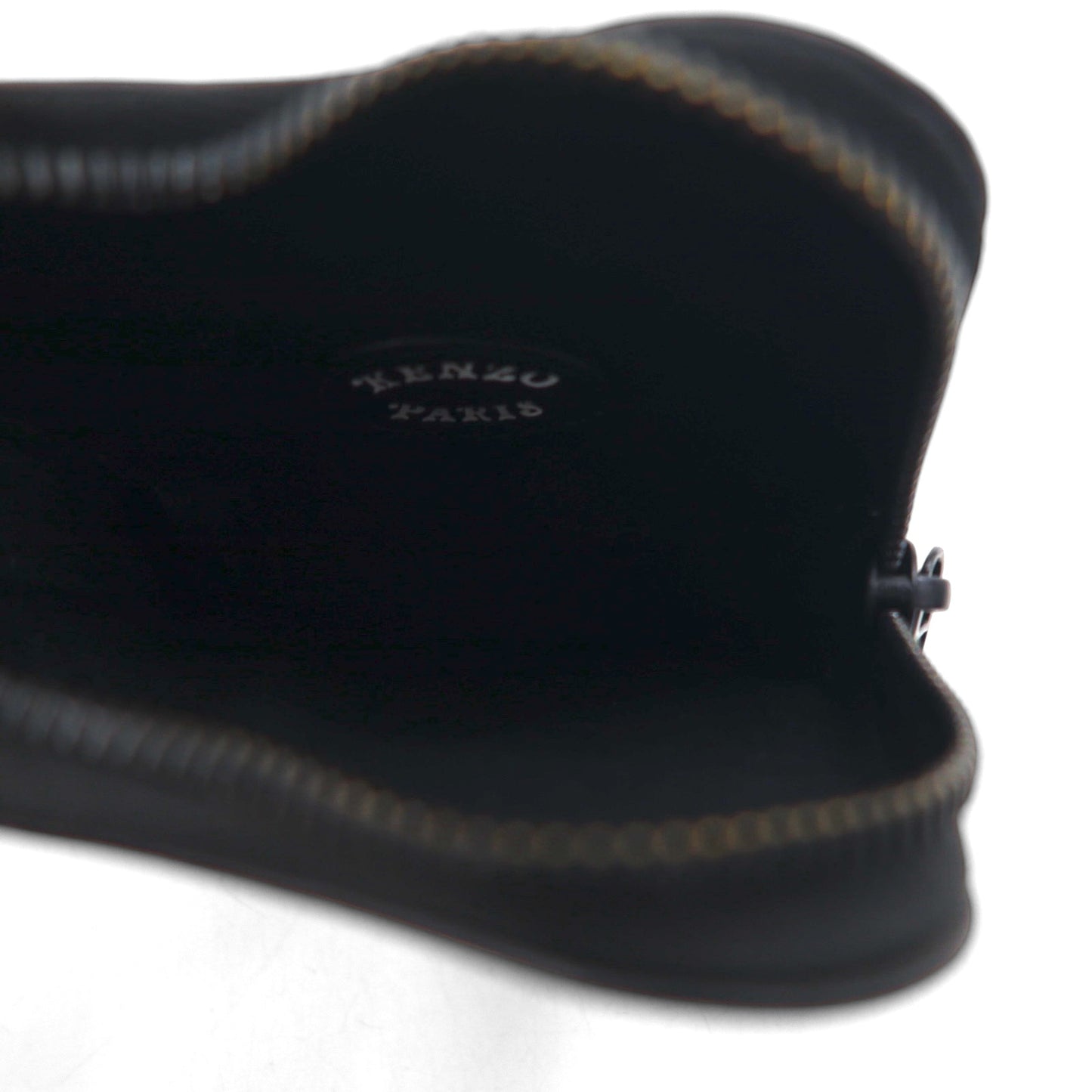 KENZO VERDY MARKET レザー パース  コインケース KENZO Stamp ブラック