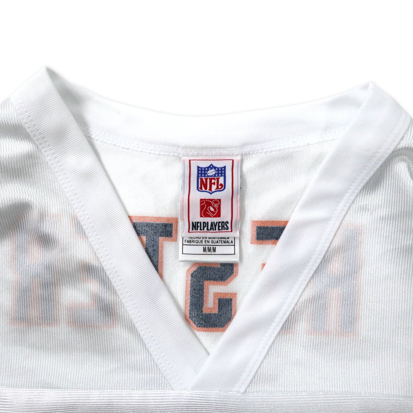 NFL ビッグサイズ ゲームシャツ M ホワイト Chicago Bears ポリエステル メッシュ ナンバリング HESTER