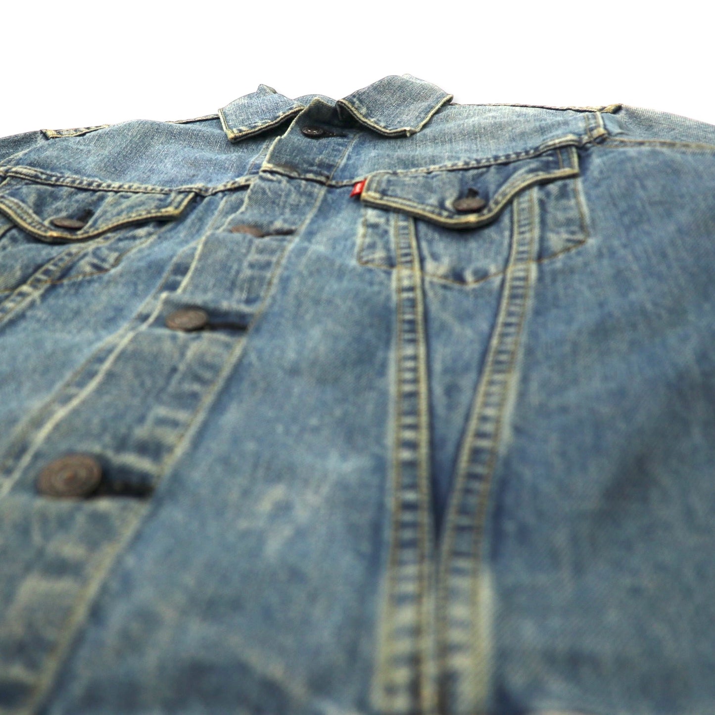 Levi's 90年代 3rdタイプ 復刻 ビッグE デニムジャケット Gジャン 40 ブルー コットン 71557-02 日本製