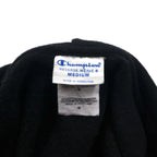 Champion Riversweave REVERSE WEAVE Pullover Hoodie, Size M, Black, Solid Cotton, Fleece Lining, Blue Single Tag, Reprint, Made in Honduras