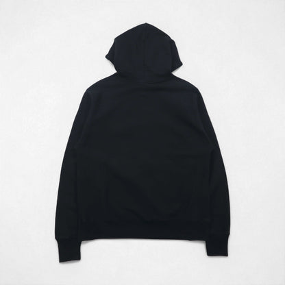 Champion リバーズウィーブ REVERSE WEAVE プルオーバーパーカー M ブラック 無地 コットン 裏起毛 青単タグ 復刻 ホンジュラス製