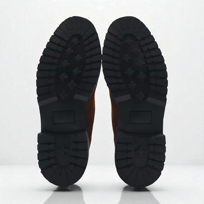 Palanco スペイン製 ウイングチップ カントリーブーツ 26cm スエード グッドイヤーウェルト製法 コマンドソール