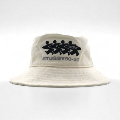 CDG ( COMME des GARCONS ) × STUSSY キャンバス バケットハット S/M CDG CANVAS BUCKET HAT 332104