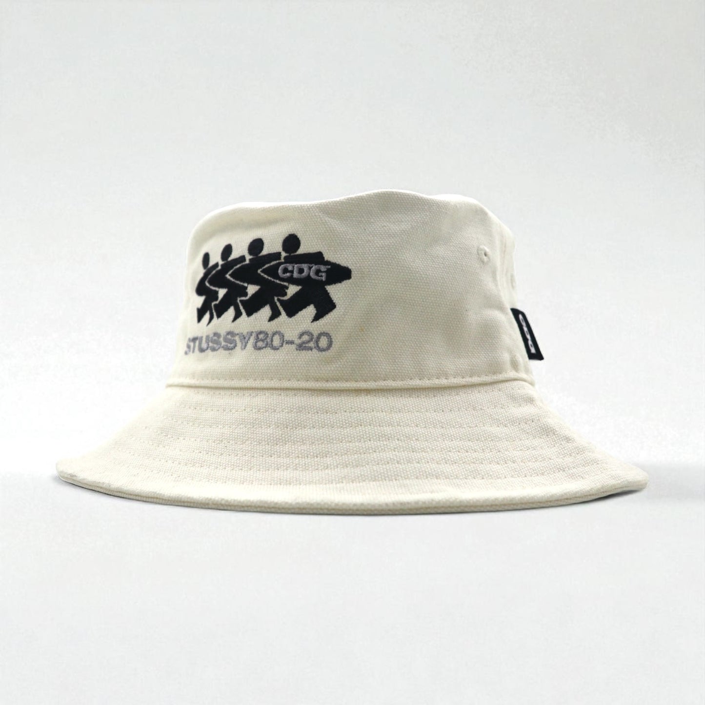 CDG ( COMME des GARCONS ) × STUSSY キャンバス バケットハット S/M CDG CANVAS BUCKET HAT 332104