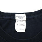 FRUIT OF THE LOOM 00年代 スカル プリント Tシャツ L ブラック コットン ファイヤー スピリット